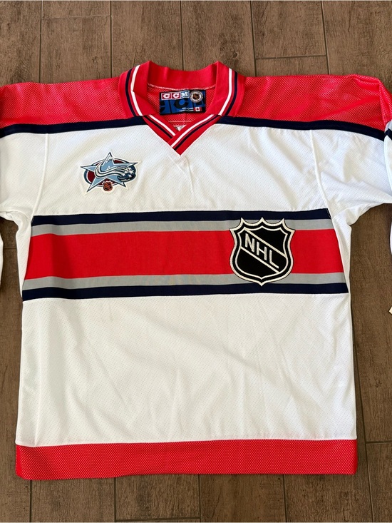 NHL Other - CCM Vintage NHL  Avalanche All-Star Game Team North America Hockey Jersey Sz L